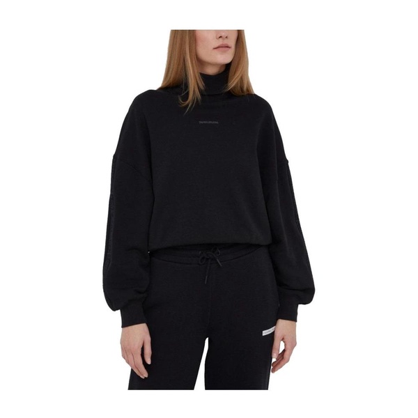 Cozy Black Logo Sweatshirt