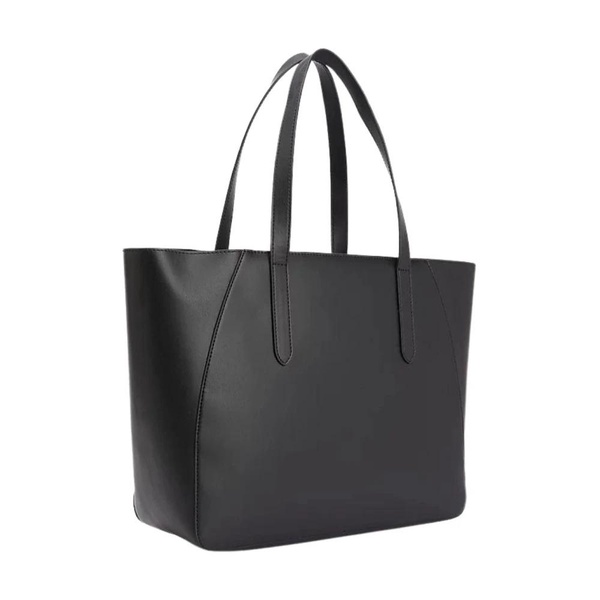 Women`s Tote Bag with Handles and Monogram Logo