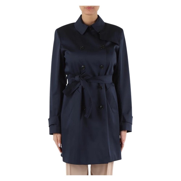 Stretch Cotton Trench Coat