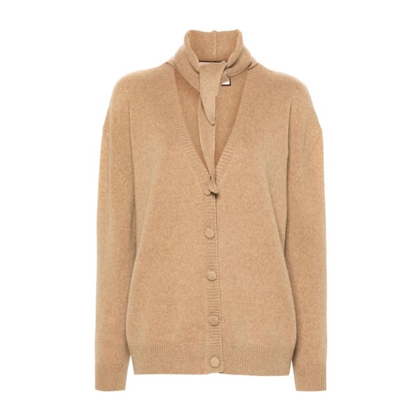 Camel Cardigan Sweater