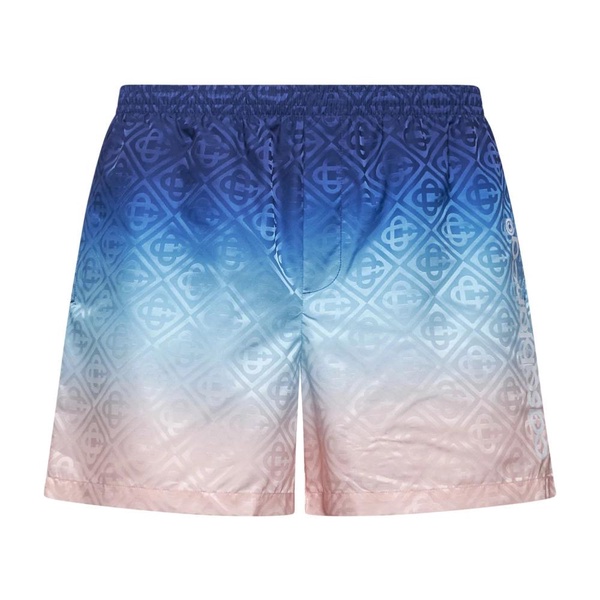 Gradient Monogram Swim Shorts Blue