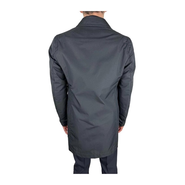 Navy Cotton Trench Coat