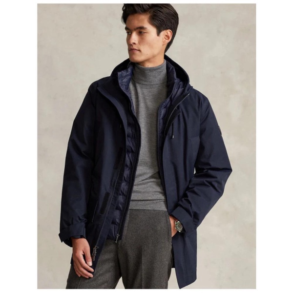 2-in-1 Parka with Quilted Lining