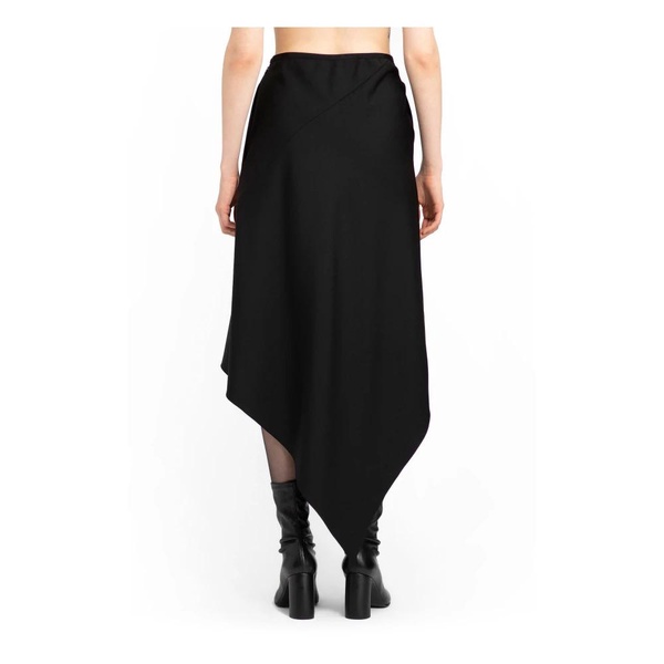 Geometric Cut-Out Hem Skirt