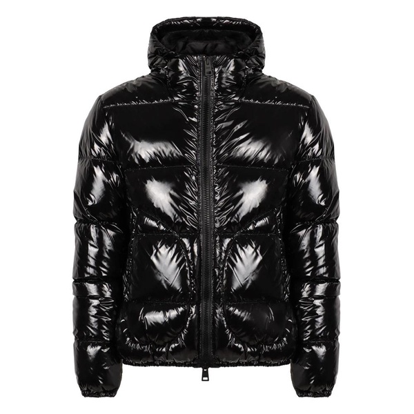 Down Jacket with Adjustable Hood