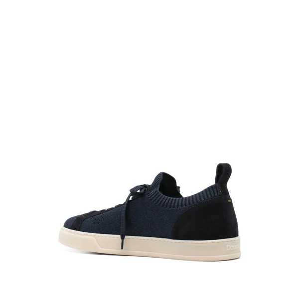 Navy Knit Sock-Style Sneakers