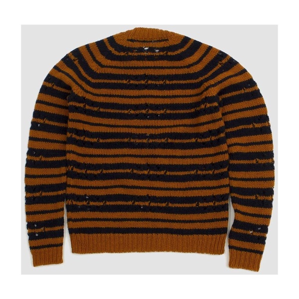 Multicolored Wool Sweater with Stripes