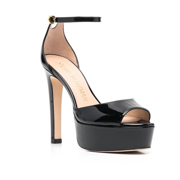 Black DiscoPlatform Sandals