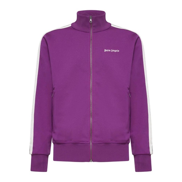 Purple Track Jacket with Logo