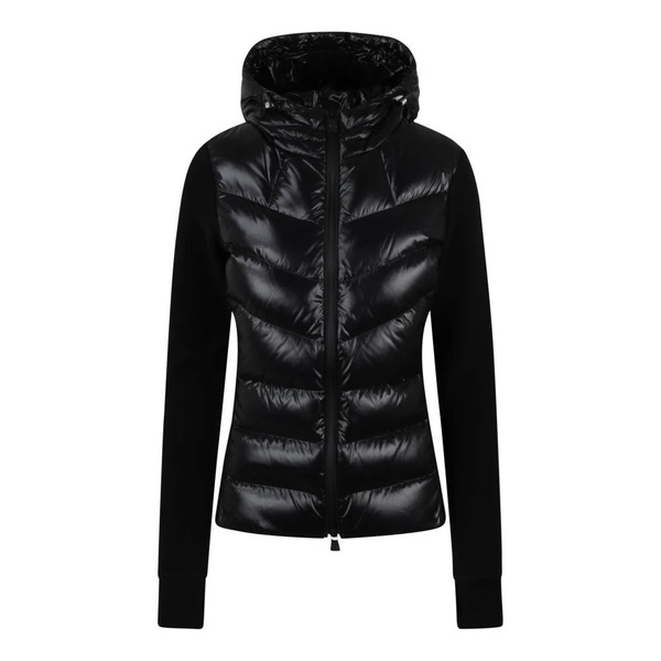 Quilted Padded Fleece Hoodie