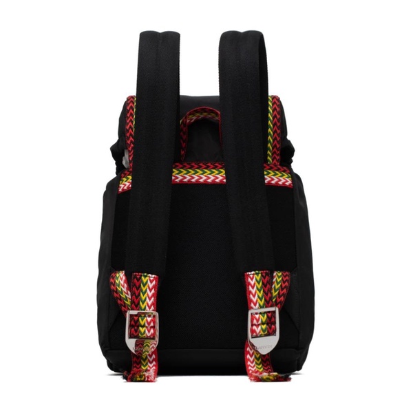 Black Multicolour Nano Curb Backpack