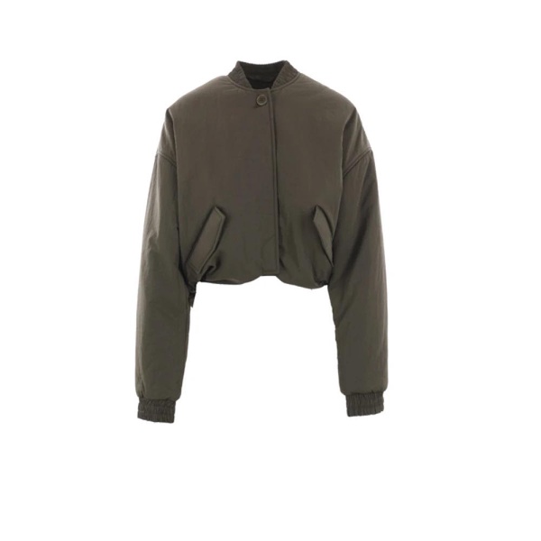 Olive Green Bomber Jacket