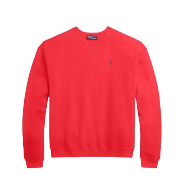 Red Round Neck Sweatshirt