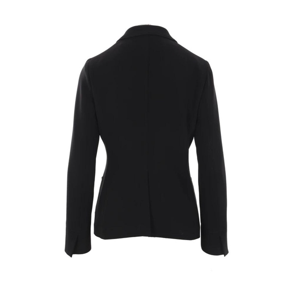 Black Stretch Cady Jacket