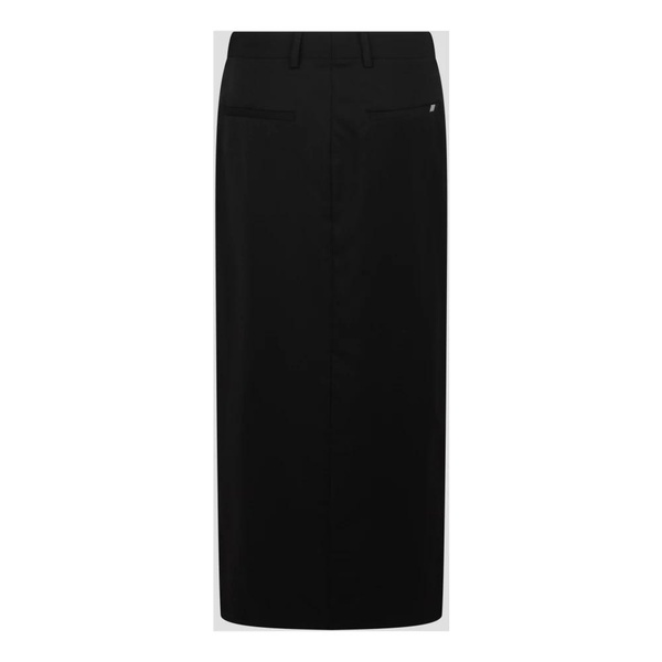 Zip Maxi Skirt with Invisible Zippers