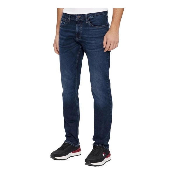 Blue Zip/Button Jeans for Men