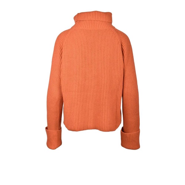 Orange Turtleneck for Women