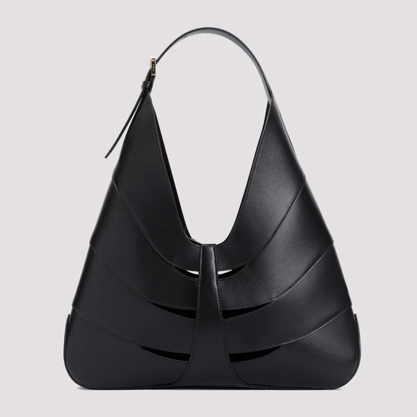 Black Delta Hobo Bag