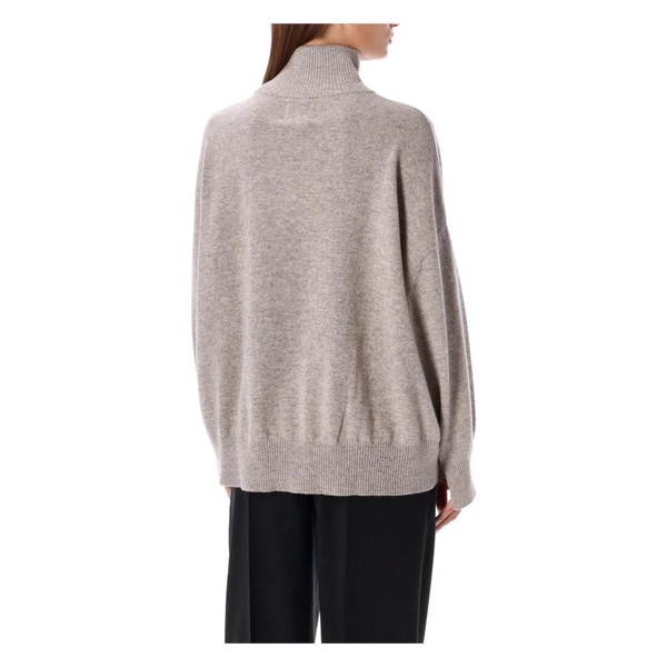 Oversized Turtleneck Knitwear Bloom Melange