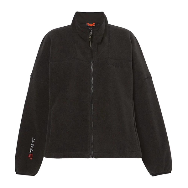 Black Polartec Full Zip Fleece