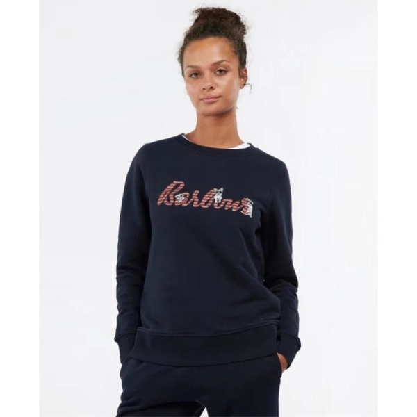 Women's Crewneck Sweatshirt with Front Print