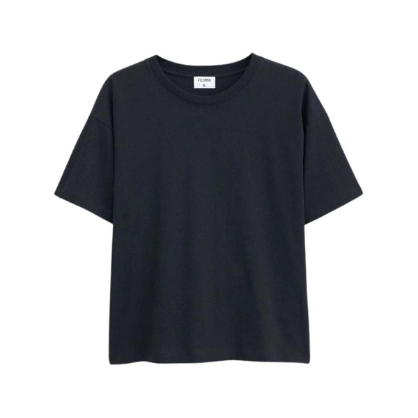 Black Loose Fit Tee Shirt