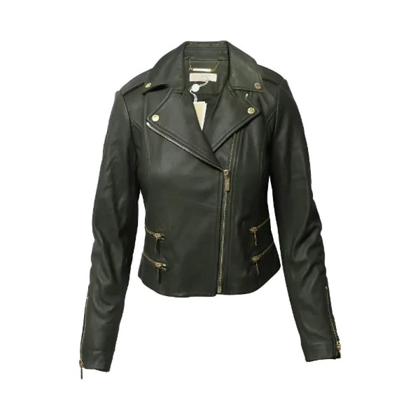 Leather outerwear