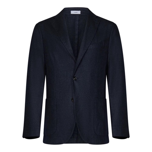 Blue Wool Blend Blazer K-Jacket