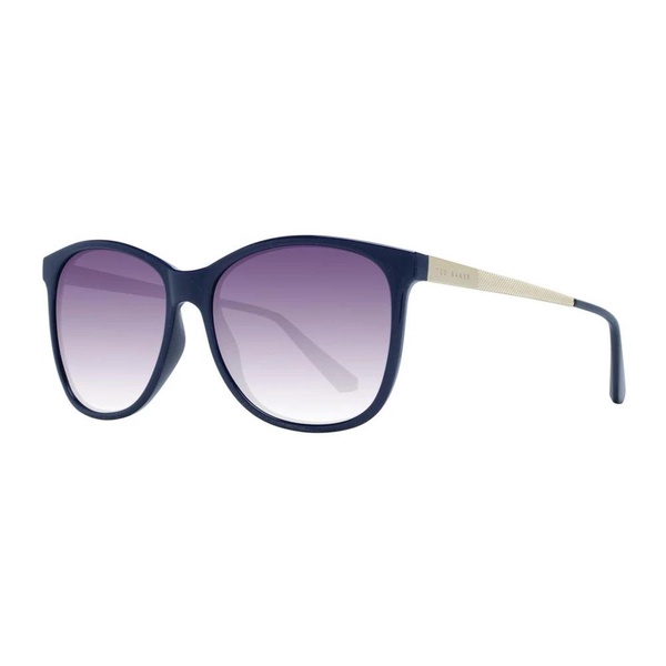 Blue Round Gradient Sunglasses 100% UV Protection