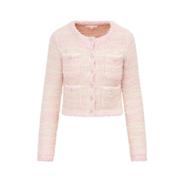 Pink Blanca Knit Cardigan