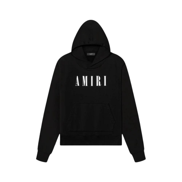 Black Core Logo Hoodie