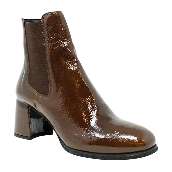 Women Shoes Ankle Boots Dark Brown