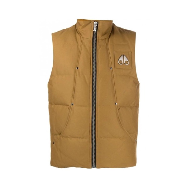 Brown Arctic Sleeveless Jacket