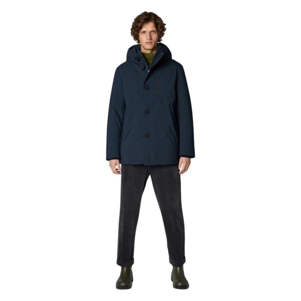 Stay Warm and Stylish with Blue and Green Parkas for Men