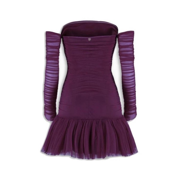 Bordeaux Stylish Dress