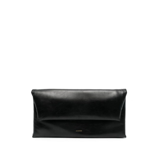 Black Leather Rectangle Bag