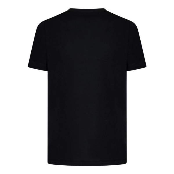 Men Clothing T-Shirts Polos Black SS23