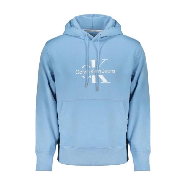 Blue Hooded Logo Sweatshirt