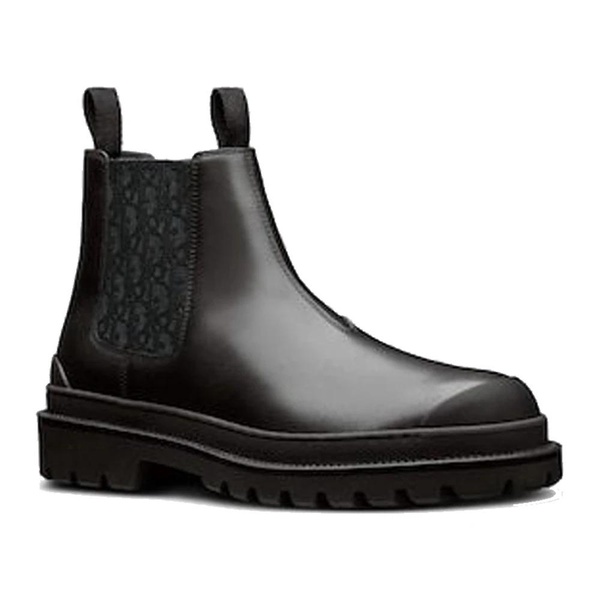 Dior Leather Chelsea Boots