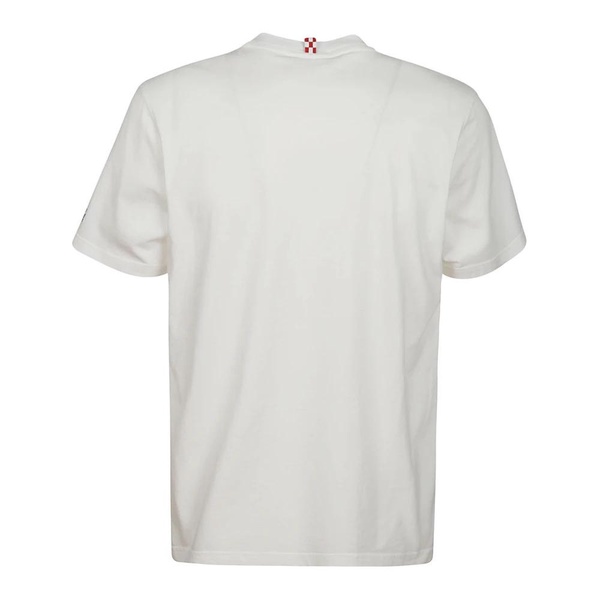 Portofino White Cotton T-Shirt with Print