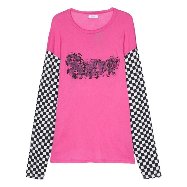 Printed Light Jersey Long Sleeve T-Shirt