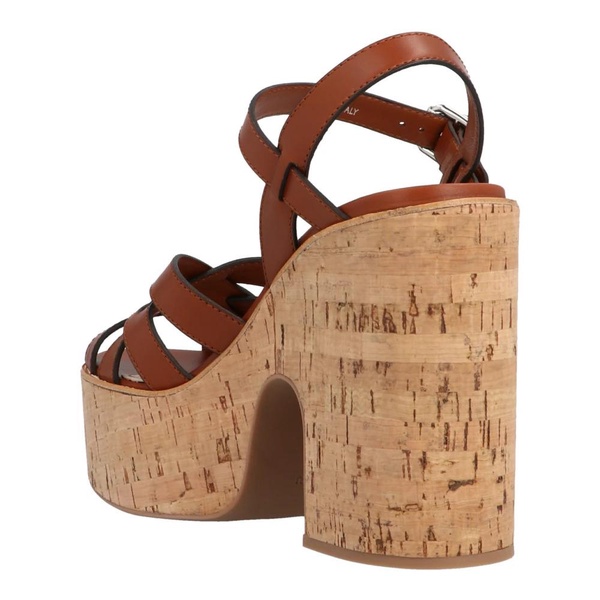 Miu Miu Cork Heeled Sandals