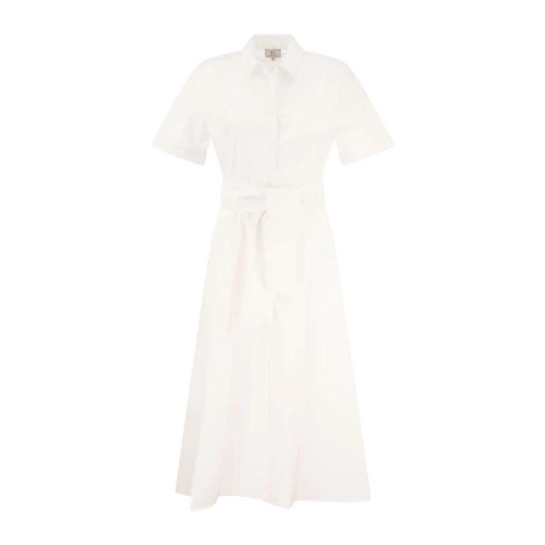 Timeless Pure Cotton Poplin Chemisier Dress