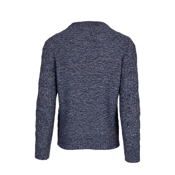 Blue Crew Neck Sweater