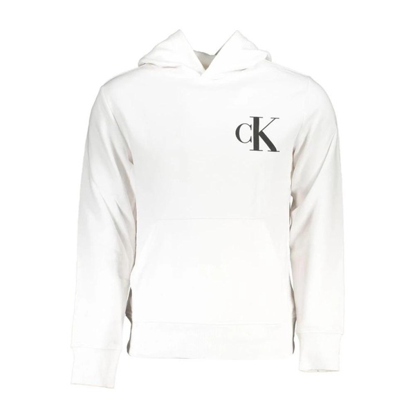 Cotton Hooded Sweatshirt with Logo Print