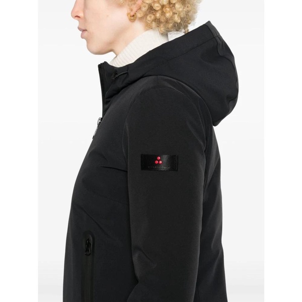 Black Padded Insulated Coat