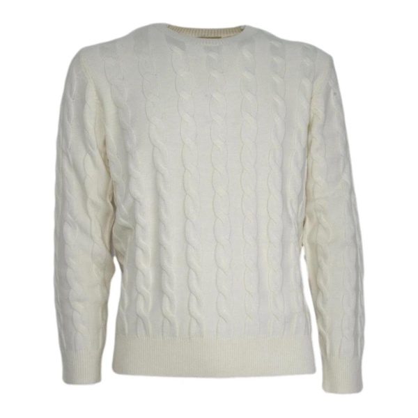 Men's Braided Cashmere Sweater