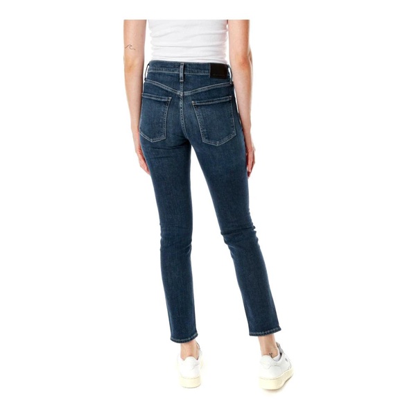 Midwaist Skinny Fit Jeans with Fade Effects