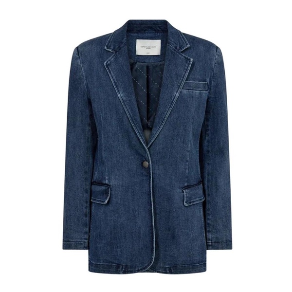 Denim Blue Jean Blazer Stylish Jacket