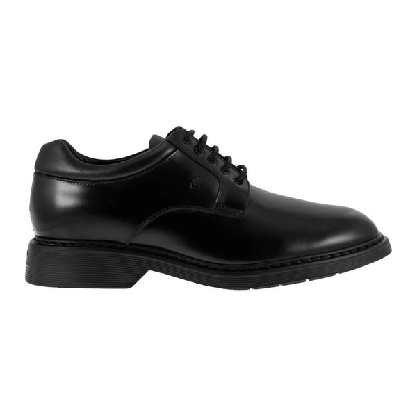 Classic Leather Lace-Up with Rubber Sole